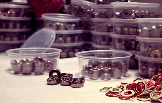Custom Skateboard Bearing Promo
